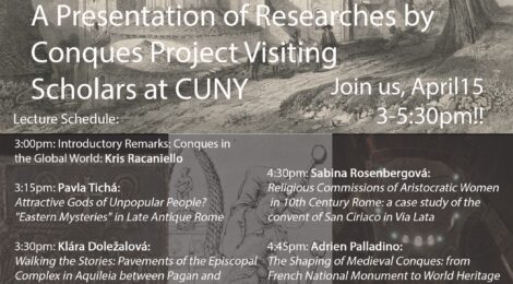 April 15 | Globalizing Perspectives from Masaryk University and the Bibliotheca Hertziana at CUNY